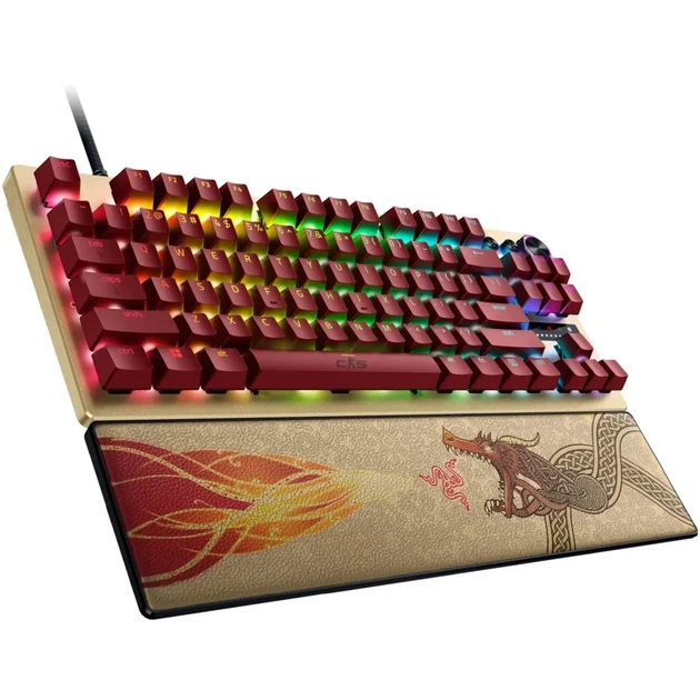 Клавіатура RAZER Huntsman V3 PRO TKL, Counter-Strike 2 Ed. (RZ03-04982100-R3M1) - зображення 3