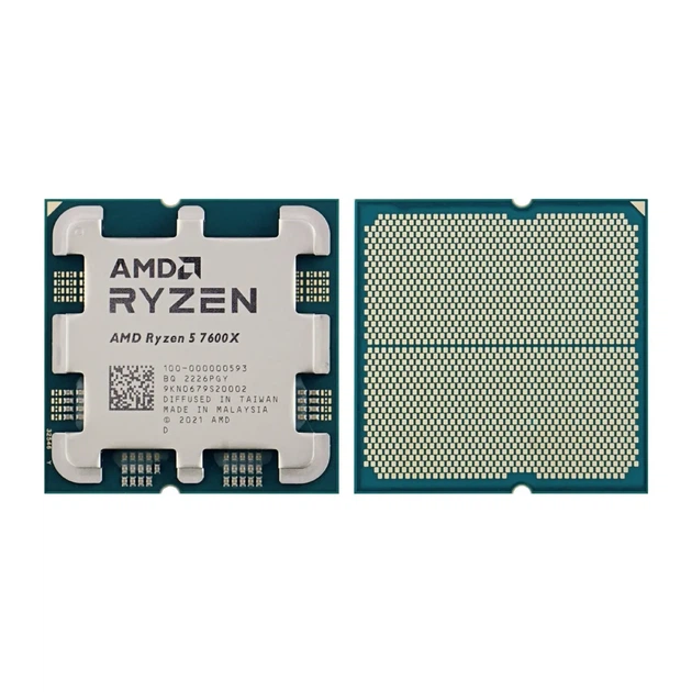 Процесор AMD Ryzen 5 7600X (6C/12T, 4.7-5.3GHz,32MB,105W,AM5) BOX (100-100000593WOF) - Фото 3 Процесор AMD Ryzen 5 7600X (6C/12T, 4.7-5.3GHz,32MB,105W,AM5) BOX (100-100000593WOF) - изображение 3