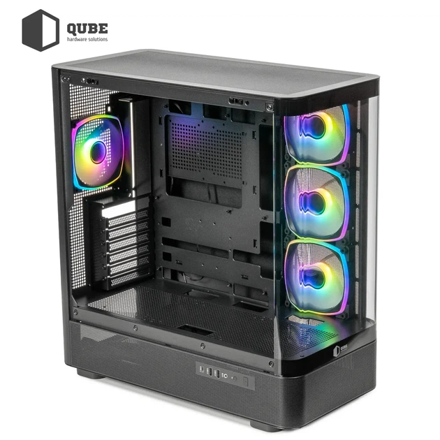 Корпус QUBE MASTERFORCE Black (MASTERFORCE_GBNU3) - изображение 8