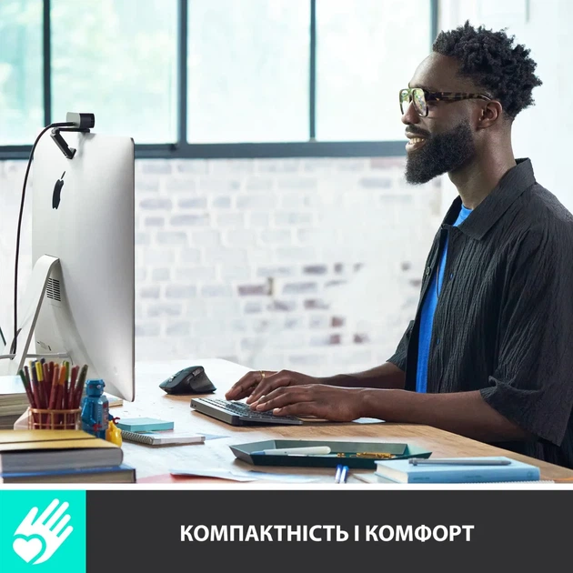 Клавіатура Logitech MX Keys Mini Wireless Illuminated UA Graphite (920-010498) - зображення 3