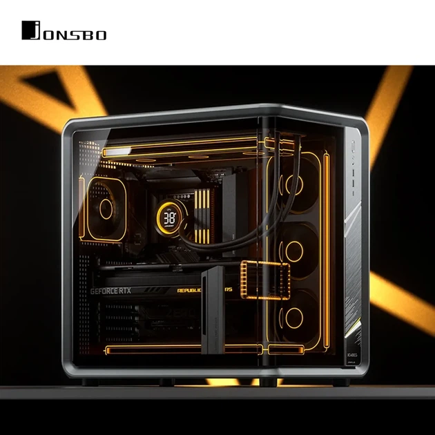 Корпус JONSBO BO400CG Gray - зображення 8