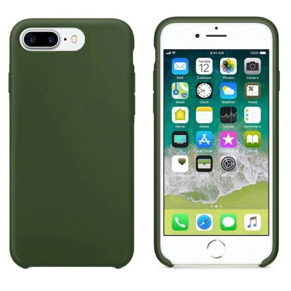Чехол для Apple Iphone 7 Plus / 8 Plus "iShock Green" - Фото 3 Чехол для Apple Iphone 7 Plus / 8 Plus "iShock Green" - изображение 3
