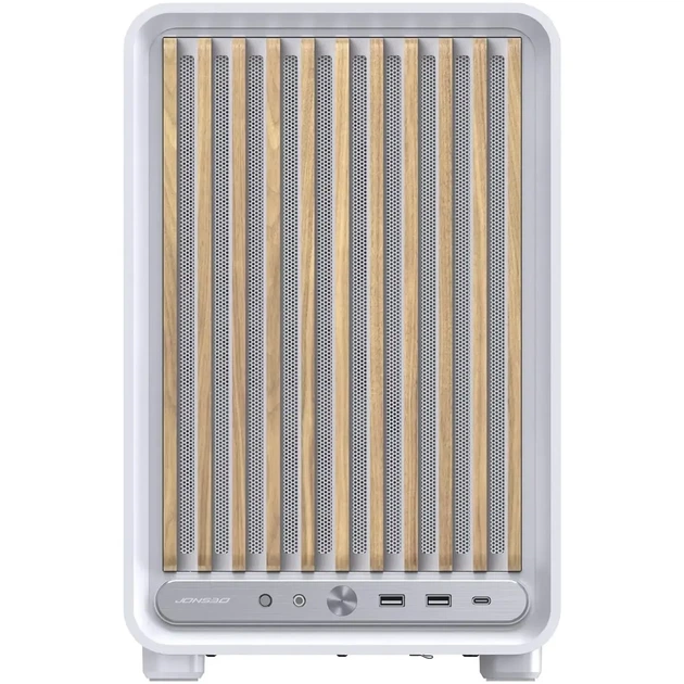 Корпус JONSBO D33 Wood White - зображення 5