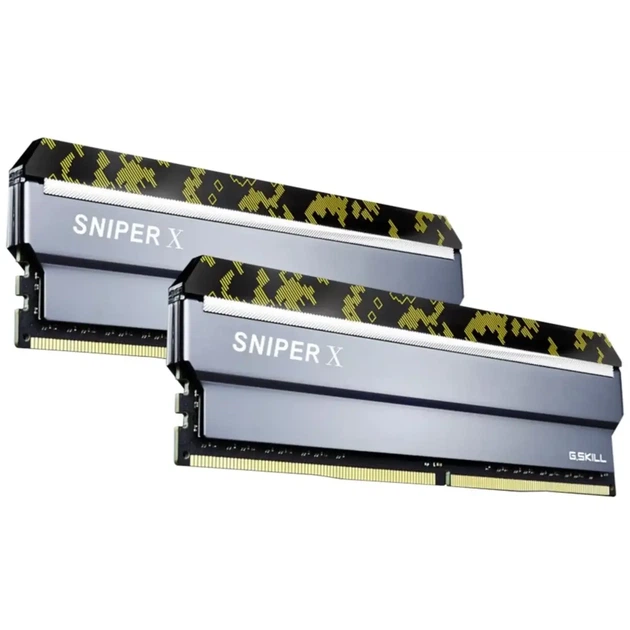Модуль пам'яті G.Skill Sniper X Digital Camo DDR4-3200 16GB (2x8GB) F4-3200C16D-16GSXKB - изображение 4