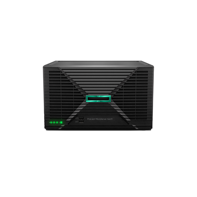 Сервер HPE ProLiant MicroServer Gen11 E-2434 4c 32 GB-U 4LFF-NHP 2x4TB HDD 180W External PS EMEA Cmp P75207-425 HPE (P75207-425) - Фото 1 Сервер HPE ProLiant MicroServer Gen11 E-2434 4c 32 GB-U 4LFF-NHP 2x4TB HDD 180W External PS EMEA Cmp P75207-425 HPE (P75207-425) - изображение 1
