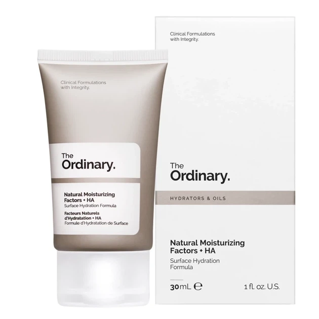Крем для обличчя THE ORDINARY Natural Moisturizing Factors + HA 30 мл з гіалуроновою кислотою для зволоження та зміцнення шкіри - зображення 2