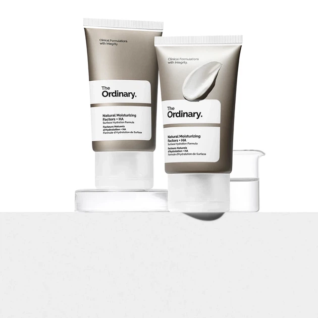 Крем для обличчя THE ORDINARY Natural Moisturizing Factors + HA 30 мл з гіалуроновою кислотою для зволоження та зміцнення шкіри - зображення 4