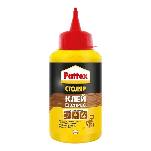Клей Pattex Столяр 250 г - Фото 1 Клей Pattex Столяр 250 г - изображение 1