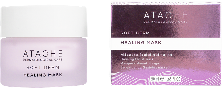 Maska do twarzy Atache Soft Derm Healing kojąca 50 ml (8430795008677) - Zdjęcie 2 Maska do twarzy Atache Soft Derm Healing kojąca 50 ml (8430795008677) - obraz 2
