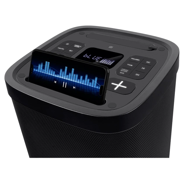 Акустическая система SVEN PS-950, 160 Вт, Bluetooth, подсветка, караоке, FM-радио, Black - изображение 6