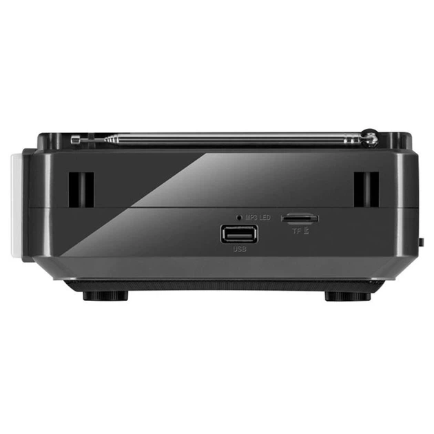 Радиоприемник SVEN SRP-525 Grey FM/AM/SW, USB, microSD, фонарик - изображение 5