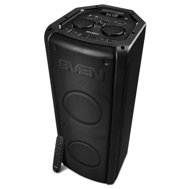 Портативная акустическая система SVEN PS-710, 100 Вт, Bluetooth, RGB-подсветка, караоке, Black - изображение 5