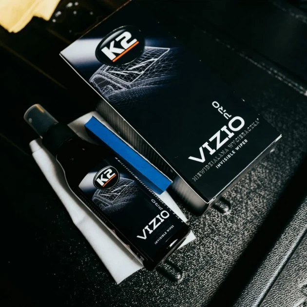 Средство для стекла антидождь с аппликатором и микрофиброй K2 Vizio PRO 150 мл (D4028) - изображение 3