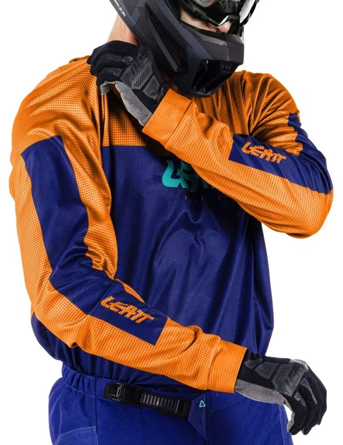 Комплект экипировки Leatt 3.5 Ride Kit оранжевый, размер 40/3XL - изображение 3