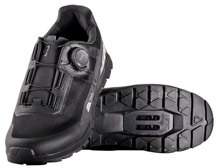 Обувь велосипедная Leatt 6.0 Pro Trail Clip Boa чёрная, размер 10 - Фото 3 Обувь велосипедная Leatt 6.0 Pro Trail Clip Boa чёрная, размер 10 - изображение 3