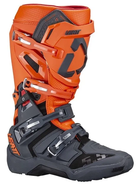 Мотоботы Leatt 5.5 FlexLock Enduro оранжевые, размер 9 - изображение 2