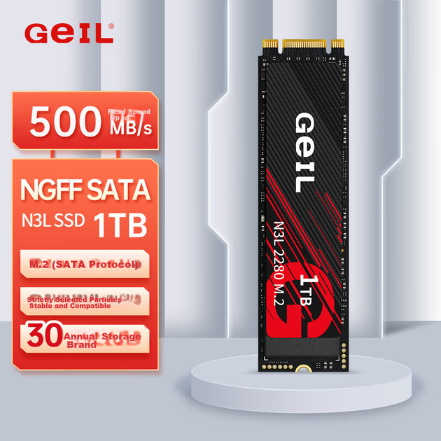 SSD диск GeIL N3L 1TB M.2 2280 SATAIII QLC - изображение 10