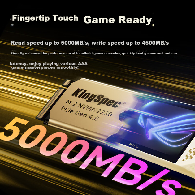 SSD диск KingSpec XF 1TB M.2 2230 NVMe PCIe 4.0 (XF-1TB) - изображение 4