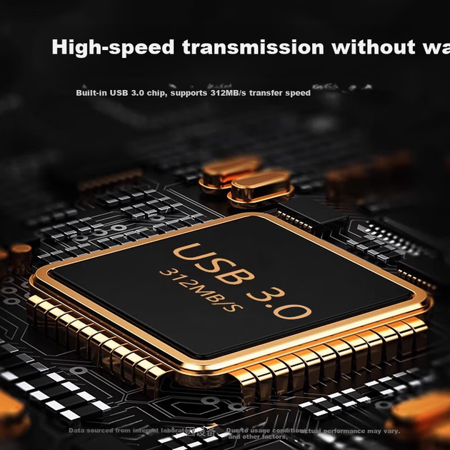 Багатофункціональний чохол для карт пам'яті Shili Fan Type-C 4.0, високошвидкісний USB 3.0, SD/TF, мобільний телефон, комп'ютер, камера, багатофункціональний чохол для флеш-картки, чорний - зображення 8