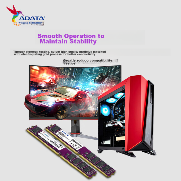 Оперативна пам'ять ADATA 8 ГБ DDR4 2666 для настільних комп'ютерів, Wanziqianhong - зображення 6