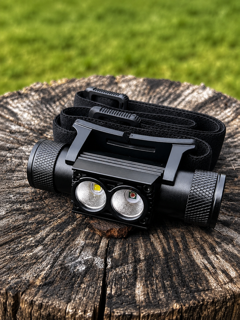 Ліхтар налобний H25LR Pro 3500mah Eve налобний ліхтар з червоним світлом ліхтар акумуляторний налобный фонарь - Фото 4 Ліхтар налобний H25LR Pro 3500mah Eve налобний ліхтар з червоним світлом ліхтар акумуляторний налобный фонарь - изображение 4