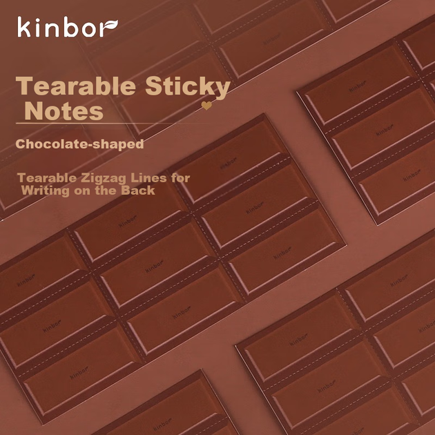 Подарунковий набір блокнотів Kinbor Chocolate Planner для дівчаток на день народження (з авторучкою, магнітом на холодильник, стікерами, листівками, конвертами) DT56033, подарунок на Новий рік та День святого Валентина - Фото 8 Подарунковий набір блокнотів Kinbor Chocolate Planner для дівчаток на день народження (з авторучкою, магнітом на холодильник, стікерами, листівками, конвертами) DT56033, подарунок на Новий рік та День святого Валентина - изображение 8