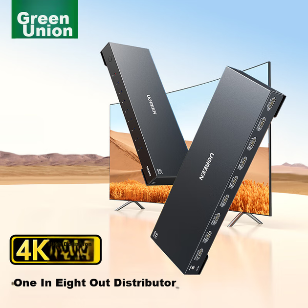 HDMI-разветвитель UGREEN CM605 1 вход, 8 выходов (90807) - изображение 4