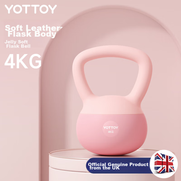 Гиря мягкая Yottoy Jelly 4 кг, розовая - изображение 10