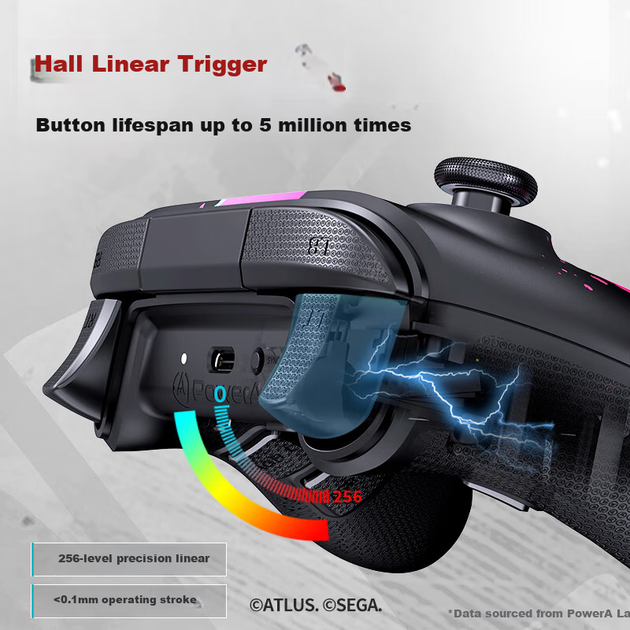 Беспроводной геймпад PowerA Metaphor: ReFantazio PC/Android (PCGP0501-01) - изображение 6