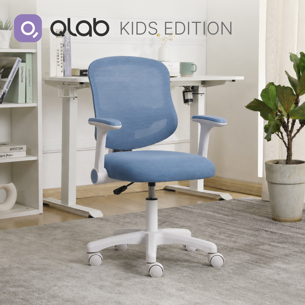 Детское кресло Qlab Kids Edition KC327BL Gray/Blue - изображение 8