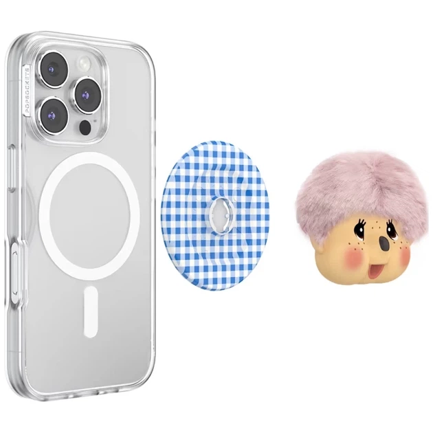 Тримач для телефону PopSockets PopGrip Monchhichi (842978101644) - Фото 8 Тримач для телефону PopSockets PopGrip Monchhichi (842978101644) - зображення 8