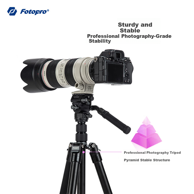Монопод Fotopro FY-830+MH компактний, для смартфона та камери - зображення 4