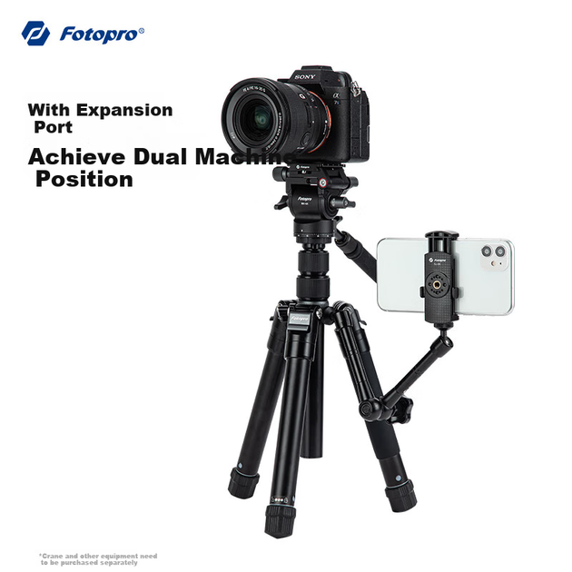 Монопод Fotopro FY-830+MH компактний, для смартфона та камери - зображення 6