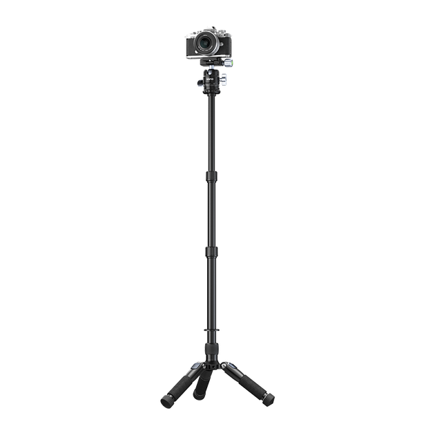 Удлинительная штанга центральной колонны штатива Llano Camera с интерфейсом 1/4 дюйма, трехсекционная телескопическая, общая длина 64 см. - Фото 2 Удлинительная штанга центральной колонны штатива Llano Camera с интерфейсом 1/4 дюйма, трехсекционная телескопическая, общая длина 64 см. - зображення 2