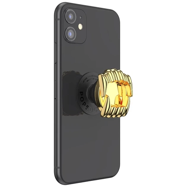 Тримач PopSockets Say Cheese Adhesive Grip Gold (840173721629) - Фото 5 Тримач PopSockets Say Cheese Adhesive Grip Gold (840173721629) - зображення 5