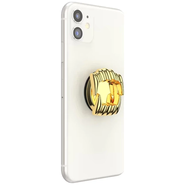Тримач PopSockets Say Cheese Adhesive Grip Gold (840173721629) - Фото 6 Тримач PopSockets Say Cheese Adhesive Grip Gold (840173721629) - зображення 6