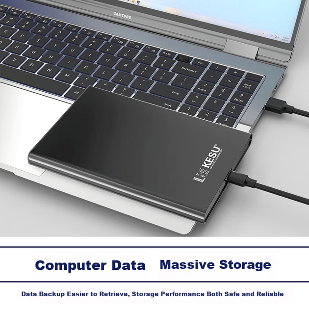 Диск KESU 2 ТБ портативный USB 3.1, 2.5" - изображение 5