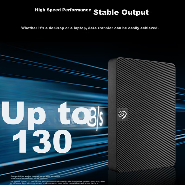 Диск жесткий внешний SEAGATE 1 ТБ USB 3.0, 2.5 дюйма, черный - изображение 6