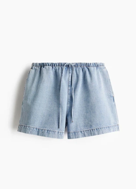 Шорти H&M 17906 Світлий синій S (1277) - Фото 3 Шорти H&M 17906 Світлий синій S (1277) - изображение 3
