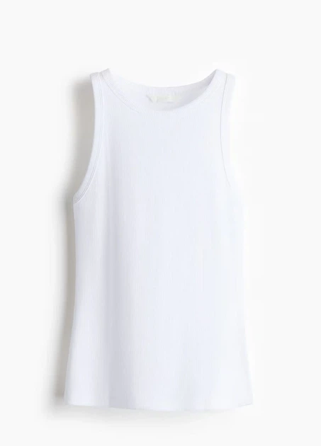 Майка H&M 17985 Білий S (1340) - Фото 3 Майка H&M 17985 Білий S (1340) - изображение 3