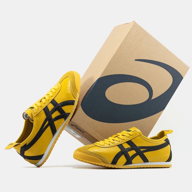 Кросівки Asics Onitsuka Tiger Mexico 66 Yellow Black 43 - Фото 6 Кросівки Asics Onitsuka Tiger Mexico 66 Yellow Black 43 - изображение 6