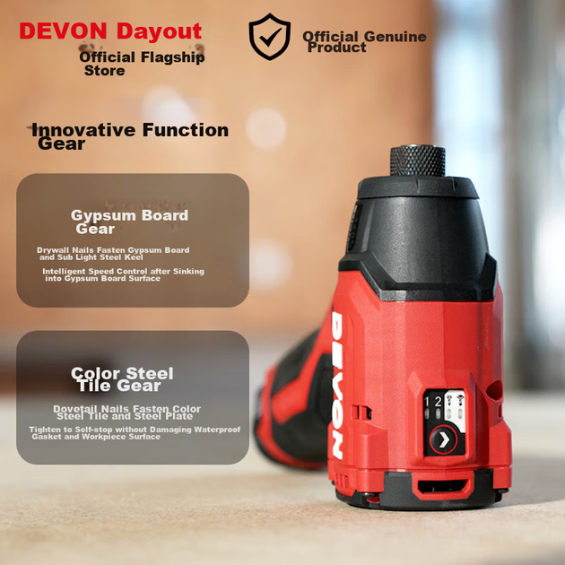 Дрель Devon 5767C бесщёточная 12 В - Фото 3 Дрель Devon 5767C бесщёточная 12 В - изображение 3