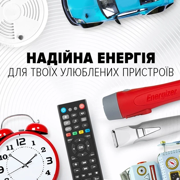 Батарейка алкалінова ENERGIZER LR20/D, на блістері 2шт - зображення 3