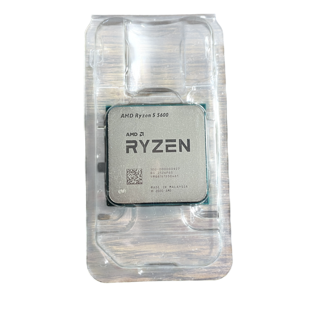 Процесор AMD Ryzen 5 5600 6 ядер 12 потоків AM4 до 4.4 ГГц 65 Вт новий - Фото 1 Процесор AMD Ryzen 5 5600 6 ядер 12 потоків AM4 до 4.4 ГГц 65 Вт новий - зображення 1
