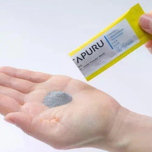 KOSE Vitapuru Deep Repair Clear Powder Wash Очищающая пудра с ферментами для умывания, 4 г 1 пакетик - изображение 2