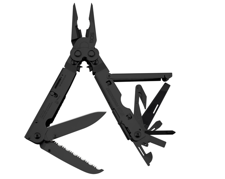 Мультитул SOG PowerAssist 16 Інструментів (SOG-B66N-CP) Чорний - Фото 1 Мультитул SOG PowerAssist 16 Інструментів (SOG-B66N-CP) Чорний - зображення 1