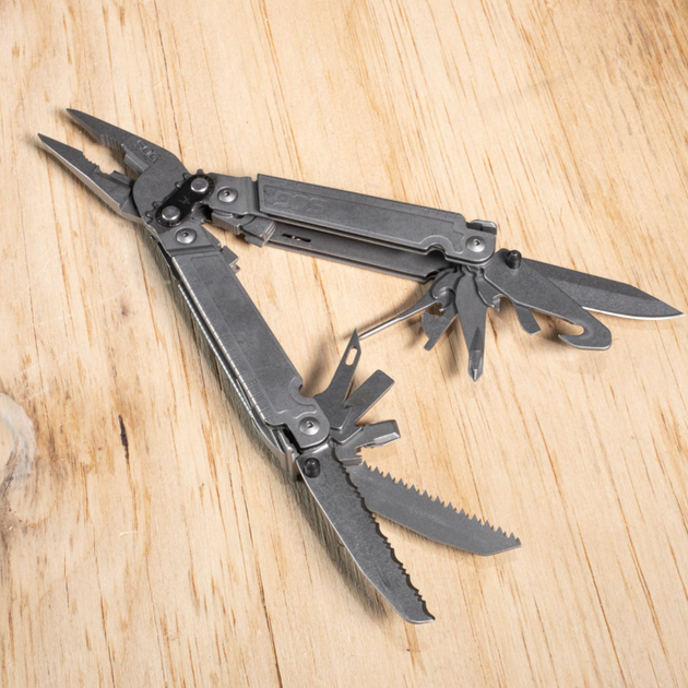 Мультитул SOG PowerAccess Assist Stonewash 21 Інструментів (SOG-PA3001-CP) Сірий - зображення 2