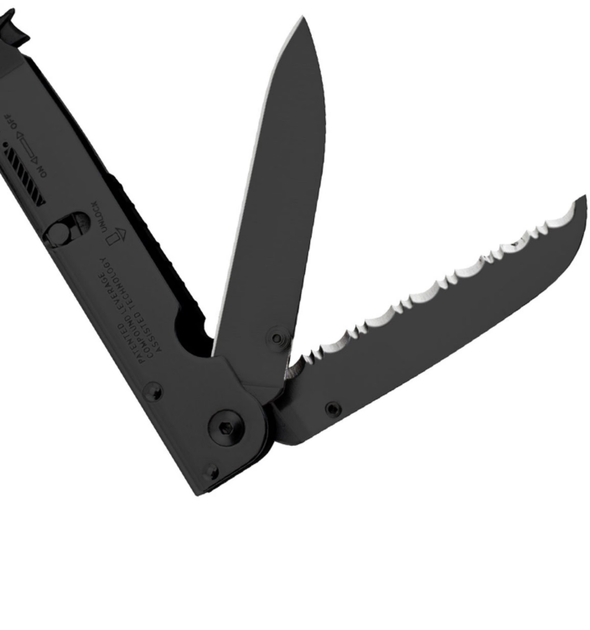Мультитул SOG PowerAssist 16 Інструментів (SOG-B66N-CP) Чорний - Фото 5 Мультитул SOG PowerAssist 16 Інструментів (SOG-B66N-CP) Чорний - зображення 5