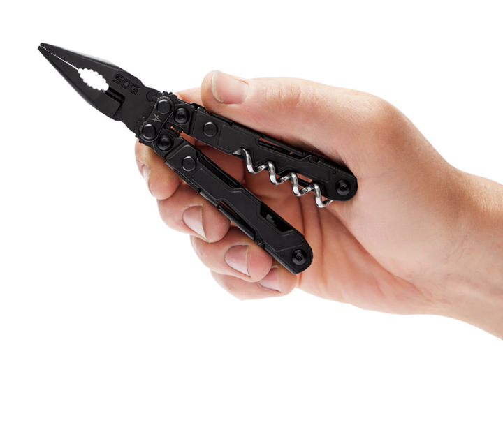 Мультитул SOG PowerLitre 18 Інструментів(SOG-PL1002-CP) Чорний - Фото 3 Мультитул SOG PowerLitre 18 Інструментів(SOG-PL1002-CP) Чорний - зображення 3