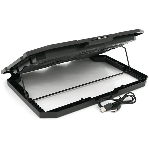 Підставка для ноутбука Ice Coorel K22 10-17" Black (YT35660) - изображение 3
